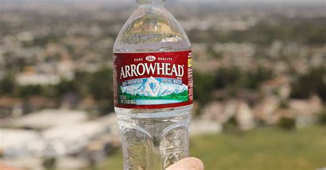 California may limit how much company behind Arrowhead bottled water can draw from mountain springs